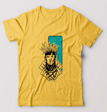 Load image into Gallery viewer, Gambit-x-men T-Shirt for Men-Golden Yellow-Ektarfa.online
