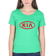 Load image into Gallery viewer, Kia T-Shirt for Women-flag green-Ektarfa.online
