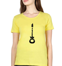 Load image into Gallery viewer, Charvel Guitar T-Shirt for Women-Yellow-Ektarfa.online
