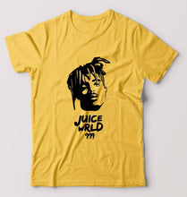 Load image into Gallery viewer, Juice WRLD T-Shirt for Men-S(38 Inches)-Golden Yellow-Ektarfa.online

