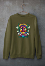 Load image into Gallery viewer, Weed Joint Stoned Unisex Sweatshirt for Men/Women-S(40 Inches)-Olive Green-Ektarfa.online
