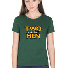 Load image into Gallery viewer, Two and a Half Men T-Shirt for Women-Dark Green-Ektarfa.online

