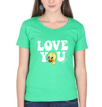 Load image into Gallery viewer, Domrebel Duck T-Shirt for Women-flag green-Ektarfa.online
