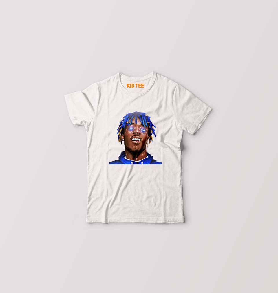 Lil Uzi Vert (LUV) Kids T-Shirt for Boy/Girl-White-Ektarfa.online