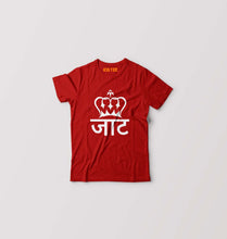 Load image into Gallery viewer, Jaat Kids T-Shirt for Boy/Girl-Red-Ektarfa.online
