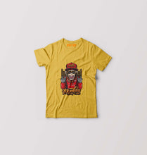 Load image into Gallery viewer, Hip Hop Monkey Kids T-Shirt for Boy/Girl-Golden Yellow-Ektarfa.online
