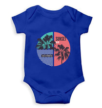 Load image into Gallery viewer, Sunset California Kids Romper For Baby Boy/Girl-0-5 Months(18 Inches)-Royal Blue-Ektarfa.online
