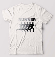Load image into Gallery viewer, Runner Running T-Shirt for Men-White-Ektarfa.online
