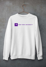 Load image into Gallery viewer, New York University Unisex Sweatshirt for Men/Women-White-Ektarfa.online
