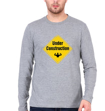 Load image into Gallery viewer, Gym Full Sleeves T-Shirt for Men-Grey Melange-Ektarfa.online
