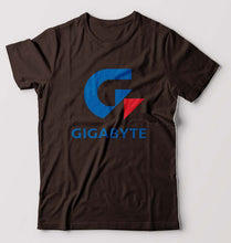 Load image into Gallery viewer, Gigabyte T-Shirt for Men-Coffee Brown-Ektarfa.online
