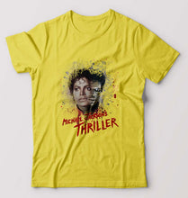 Load image into Gallery viewer, Thriller T-Shirt for Men-Yellow-Ektarfa.online
