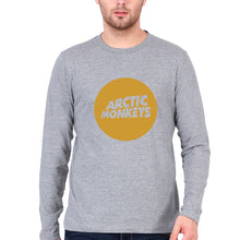 Load image into Gallery viewer, Arctic Monkeys Full Sleeves T-Shirt for Men-Grey Melange-Ektarfa.online

