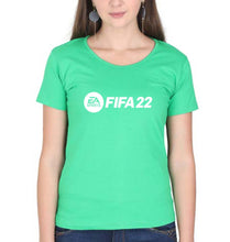 Load image into Gallery viewer, Fifa 22 T-Shirt for Women-Flag Green-Ektarfa.online
