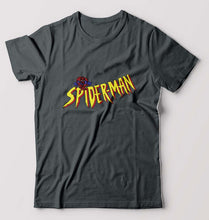 Load image into Gallery viewer, Spiderman Superhero T-Shirt for Men-Steel grey-Ektarfa.online
