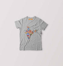 Load image into Gallery viewer, India Kids T-Shirt for Boy/Girl-Grey-Ektarfa.online
