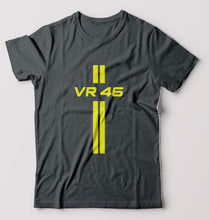 Load image into Gallery viewer, Valentino Rossi(VR 46) T-Shirt for Men-S(38 Inches)-Steel Grey-Ektarfa.online
