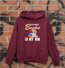 Load image into Gallery viewer, Books Unisex Hoodie for Men/Women-Maroon-Ektarfa.online
