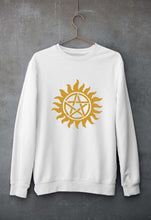 Load image into Gallery viewer, Supernatural Unisex Sweatshirt for Men/Women-S(40 Inches)-White-Ektarfa.online
