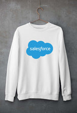 Load image into Gallery viewer, Salesforce Unisex Sweatshirt for Men/Women-S(40 Inches)-White-Ektarfa.online
