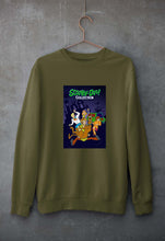Load image into Gallery viewer, Scooby-Doo Unisex Sweatshirt for Men/Women-S(40 Inches)-Olive Green-Ektarfa.online
