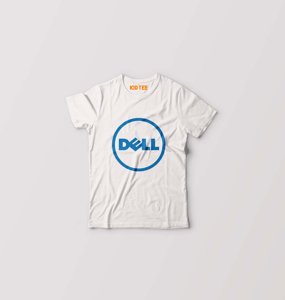 Dell Kids T-Shirt for Boy/Girl-0-1 Year(20 Inches)-White-Ektarfa.online