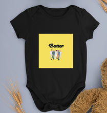 Load image into Gallery viewer, BTS Butter Kids Romper For Baby Boy/Girl-Black-Ektarfa.online
