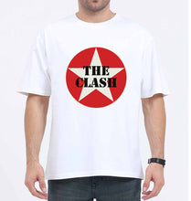 Load image into Gallery viewer, The Clash Oversized T-Shirt for Men-White-Ektarfa.online
