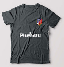 Load image into Gallery viewer, Atletico Madrid 2021-22 T-Shirt for Men-S(38 Inches)-Steel grey-Ektarfa.online
