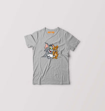 Load image into Gallery viewer, Tom and Jerry Kids T-Shirt for Boy/Girl-0-1 Year(20 Inches)-Grey-Ektarfa.online

