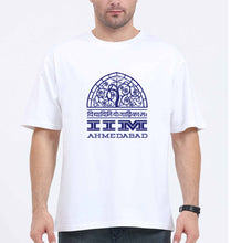 Load image into Gallery viewer, IIM Ahmedabad Oversized T-Shirt for Men-White-Ektarfa.online
