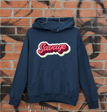 Load image into Gallery viewer, Savage Unisex Hoodie for Men/Women-S(40 Inches)-Navy Blue-Ektarfa.online
