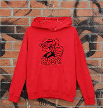 Load image into Gallery viewer, Popeye Unisex Hoodie for Men/Women-S(40 Inches)-Red-Ektarfa.online
