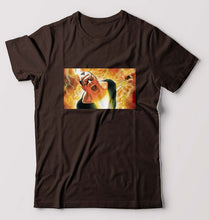 Load image into Gallery viewer, Black Adam T-Shirt for Men-S(38 Inches)-Coffee Brown-Ektarfa.online
