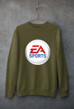 Load image into Gallery viewer, EA Sports Unisex Sweatshirt for Men/Women-Olive Green-Ektarfa.online
