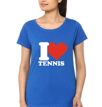 Load image into Gallery viewer, I Love Tennis T-Shirt for Women
