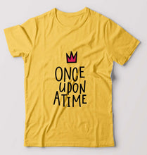 Load image into Gallery viewer, Once Upon a Time T-Shirt for Men-Golden Yellow-Ektarfa.online
