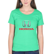 Load image into Gallery viewer, Honda T-Shirt for Women-Flag Green-Ektarfa.online
