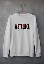 Load image into Gallery viewer, Metallica Unisex Sweatshirt for Men/Women-S(40 Inches)-Grey Melange-Ektarfa.online
