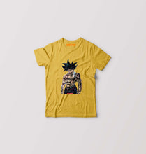 Load image into Gallery viewer, Goku Kids T-Shirt for Boy/Girl-Golden Yellow-Ektarfa.online
