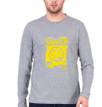 Load image into Gallery viewer, Nirvana Full Sleeves T-Shirt for Men-Grey Melange-Ektarfa.online
