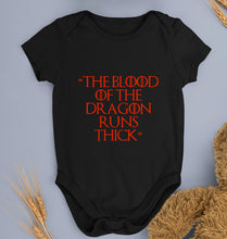 Load image into Gallery viewer, House of the Dragon (GOT) Kids Romper For Baby Boy/Girl-0-5 Months(18 Inches)-Black-Ektarfa.online
