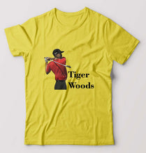 Load image into Gallery viewer, Tiger Woods T-Shirt for Men-S(38 Inches)-Yellow-Ektarfa.online
