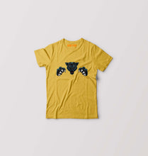 Load image into Gallery viewer, Black Panther Kids T-Shirt for Boy/Girl-Golden Yellow-Ektarfa.online
