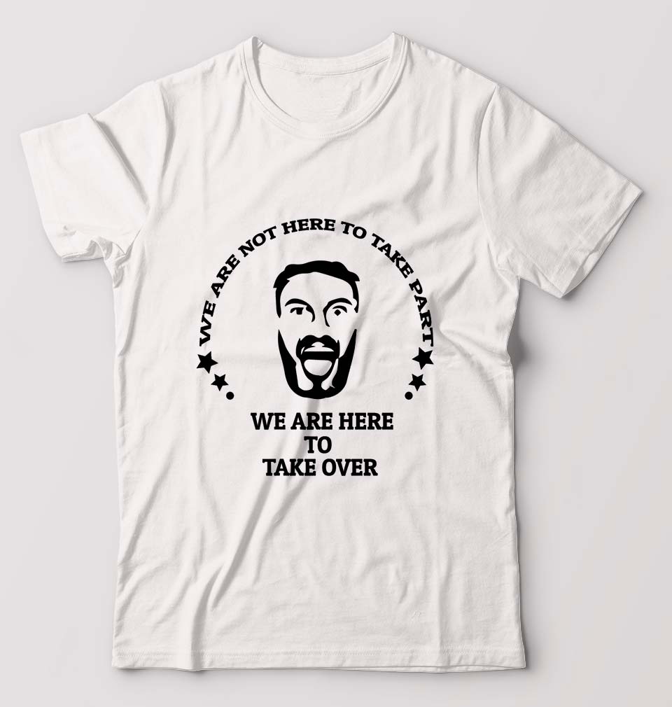 Conor McGregor UFC T-Shirt for Men-White-Ektarfa.online