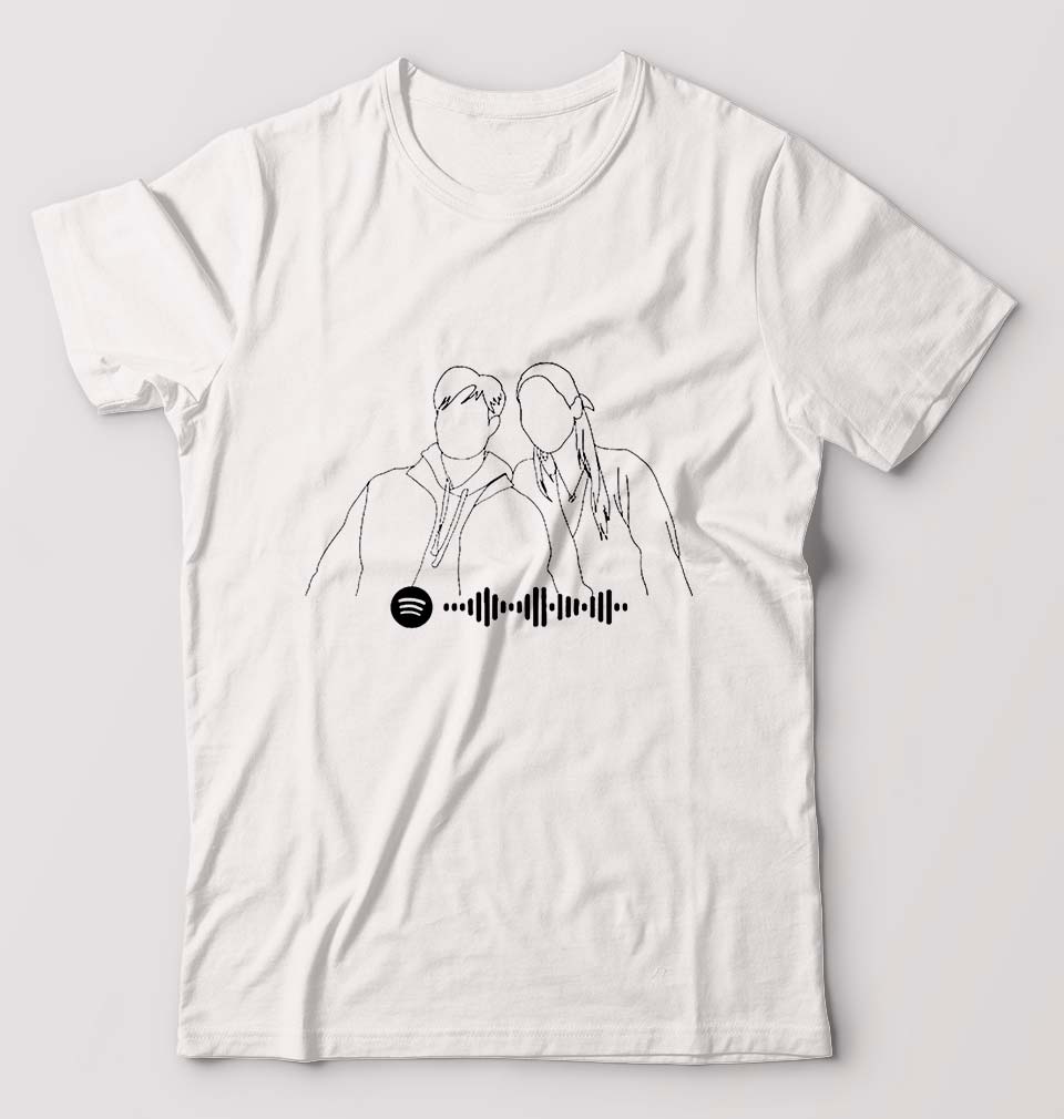 Spotify T-Shirt for Men-White-Ektarfa.online
