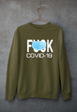 Load image into Gallery viewer, Covid 19 Unisex Sweatshirt for Men/Women-Olive Green-Ektarfa.online
