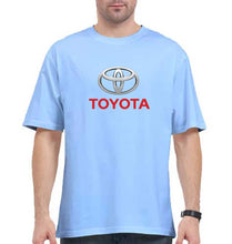 Load image into Gallery viewer, Toyota Oversized T-Shirt for Men-Baby Blue-Ektarfa.online
