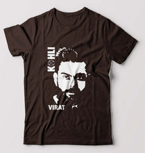 Load image into Gallery viewer, Virat Kohli T-Shirt for Men-Coffee Brown-Ektarfa.online
