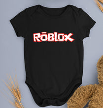 Load image into Gallery viewer, Roblox Kids Romper For Baby Boy/Girl-0-5 Months(18 Inches)-Black-Ektarfa.online

